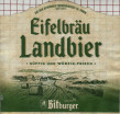 Ediketten Bitburger Landbier Eifelbräu Deutschland Bier 01.2023