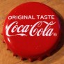 Kronkorken Coca-Cola Deutschland 2018 2010er rot Coca Cola R original taste