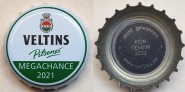 Kronkorken Veltins Deutschland 2021 2020er weiß VELTINS Pilsener MEGACHANCE 2021