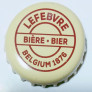 Kronkorken Barbär Belgien 2024 2020er beige Lefebvre Bière Bier Belgium 1876