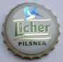 Kronkorken Licher Deutschland 2012 2010er weiß Licher Pilsner