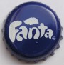 Kronkorken Fanta Deutschland 2010 2010er blau Fanta
