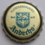 Kronkorken Andechs Deutschland 2010 2010er gold Andechs Klosterbrauerei Seit 1455