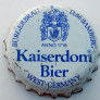 Kronkorken Kaiserdom Bier Deutschland 1979 1970er weiß Kaiserdom Bier Bürgerbräu D-86 Bamberg West-Germany anno 1718