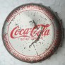 Kronkorken Coca-Cola Deutschland 1980 1980er silber Coca Cola Abgefüllt in Mosbach/Baden Getränke-Vertriebs-Gesellschaft MBH & Co. Mit Genehmigung von the Coca Cola Company