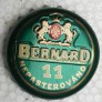 Kronkorken Bernard Tschechische Republik 2016 2010er grün Bernard 11 Nepasterovano