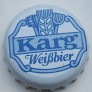 Kronkorken Karg Deutschland 2015 2010er weiß Karg Weißbier