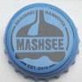 Kronkorken Mashsee Deutschland 2016 2010er blau Mashsee Brauerei Hannover est. 2014