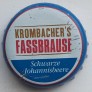 Kronkorken Krombacher Deutschland 2016 2010er weiß Krombacher's Fassbrause Schwarze Johannisbeere