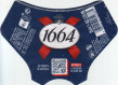 Ediketten Kronenbourg 1664 Frankreich Bier 01.2024 01.2025