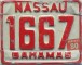 Nummernschilder / Kfz-Kennzeichen Bahamas 1978 1970er Andros