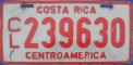 Nummernschilder / Kfz-Kennzeichen Costa Rica 1994 1990er