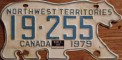 Nummernschilder / Kfz-Kennzeichen Kanada 1979 1970er Northwest Territories
