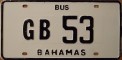Nummernschilder / Kfz-Kennzeichen Bahamas 1993 1990er