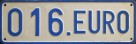 Nummernschilder / Kfz-Kennzeichen Europa 1993 1990er EU