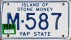 Nummernschilder / Kfz-Kennzeichen Mikronesien, Föd. Staat. 1982 1980er Yap FSM