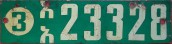 Nummernschilder / Kfz-Kennzeichen Äthiopien 1983 1980er