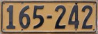 Nummernschilder / Kfz-Kennzeichen Neuseeland 1946 1940er