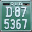 Nummernschilder / Kfz-Kennzeichen Australien 1987 1980er Queensland QLD