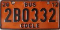 Nummernschilder / Kfz-Kennzeichen Panama 2012 2010er Bus