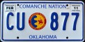 Nummernschilder / Kfz-Kennzeichen USA 2011 2010er Oklahoma OK tribe