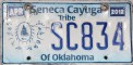 Nummernschilder / Kfz-Kennzeichen USA 1998 1990er Oklahoma OK tribe