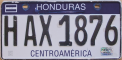 Nummernschilder / Kfz-Kennzeichen Honduras 2018 2010er
