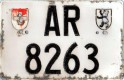 Nummernschilder / Kfz-Kennzeichen Schweiz 1932 1930er
