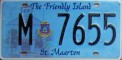Nummernschilder / Kfz-Kennzeichen Niederländische Antillen 2008 2000er St. Maarten
