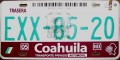 Nummernschilder / Kfz-Kennzeichen Mexiko 2002 2000er Coahuila